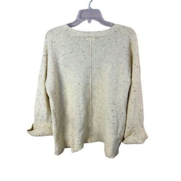 Blu Pepper Women's Yellow Multicolor Knit Cardigan Sweater Size L Casual - Picture 2 of 6